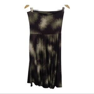 Lapis strapless dress size large